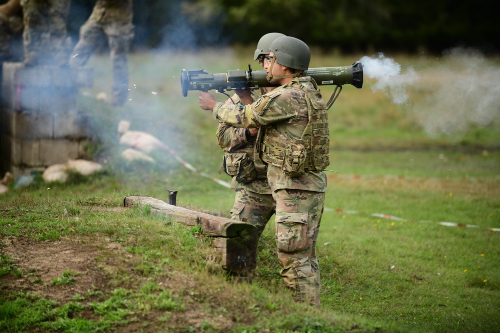 10th Group Soldiers fire AT4's, M320's and detonate Claymore's