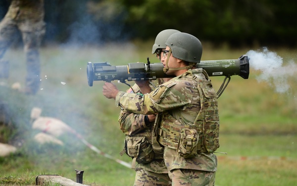 10th Group Soldiers fire AT4's, M320's and detonate Claymore's