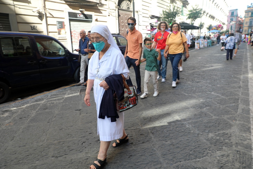 2022 Celebration of Festa di San Gennaro in Naples, Italy