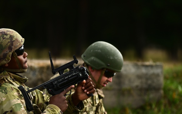 10th Group Soldiers fire AT4's, M320's and detonate Claymore's