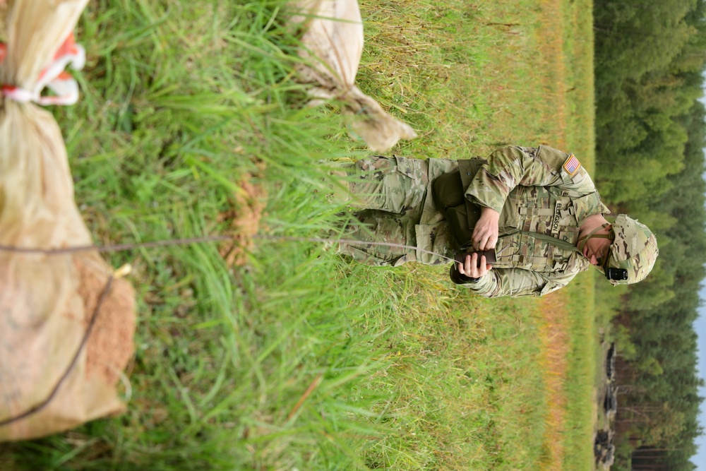 10th Group Soldiers fire AT4's, M320's and detonate Claymore's