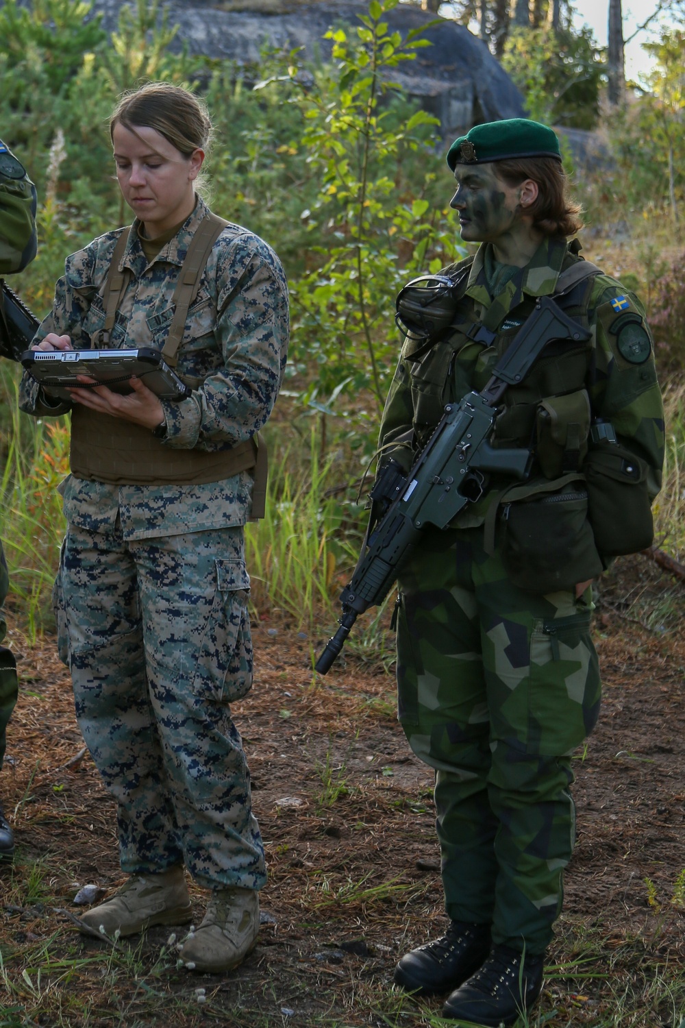 U.S. and Swedish Marines Conceal in the Archipelagos