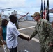 U.S. Ambassador to Jamaica Tours USS Billings