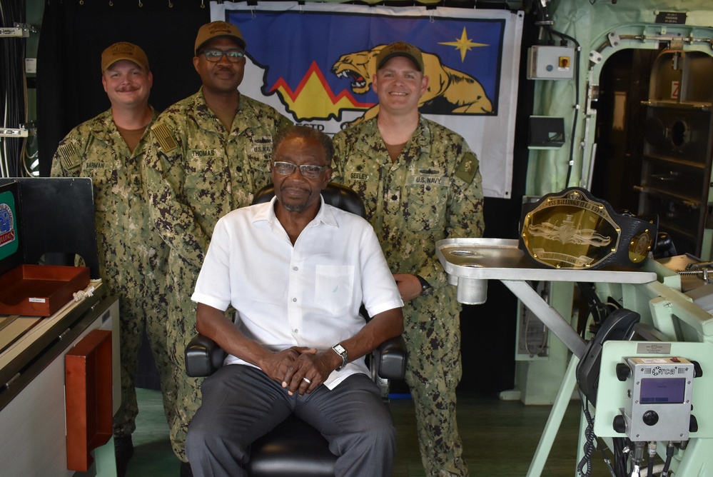 U.S. Ambassador to Jamaica Tours USS Billings