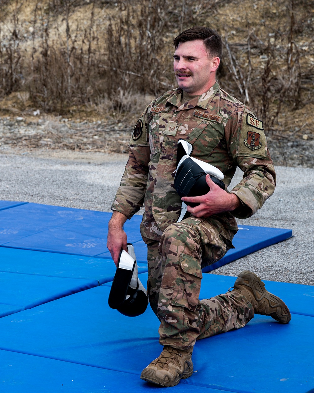 171 ARW Defenders Train Hand-to-Hand Combat