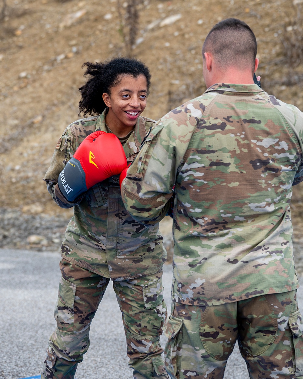 171 ARW Defenders Train Hand-to-Hand Combat