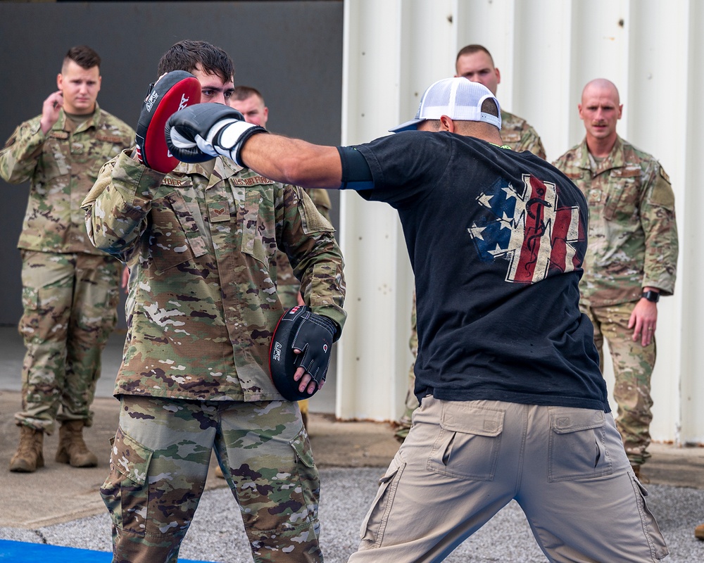 171 ARW Defenders Train Hand-to-Hand Combat