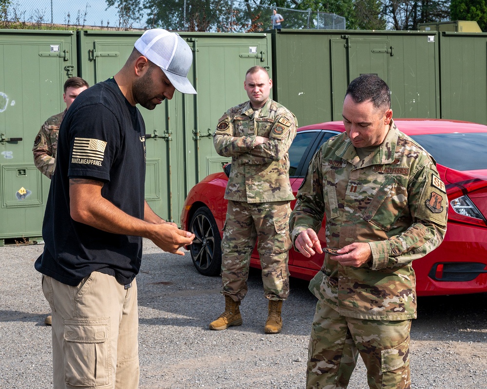 171 ARW Defenders Train Hand-to-Hand Combat