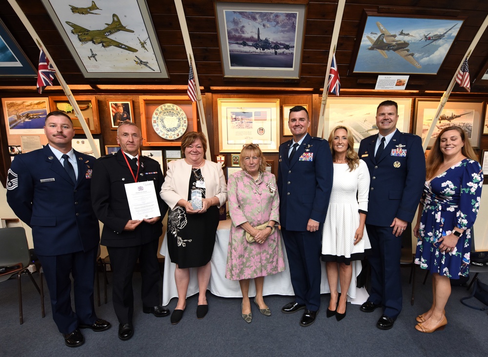 100th Bomb Group Memorial Museum receives poignant Queen’s Award for Voluntary Service