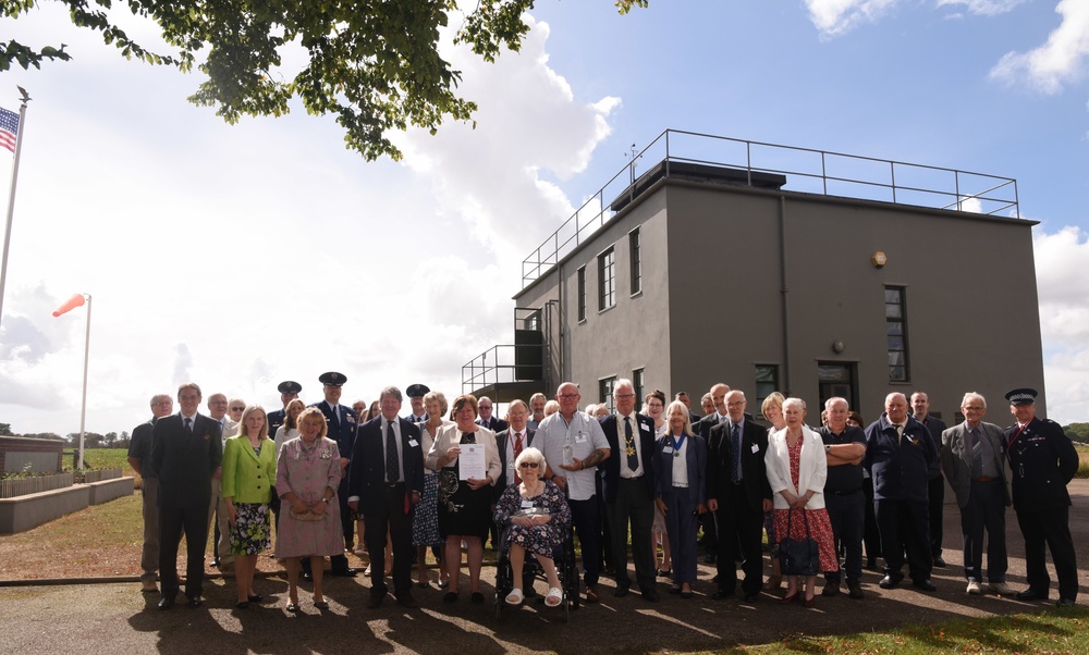 100th Bomb Group Memorial Museum receives poignant Queen’s Award for Voluntary Service