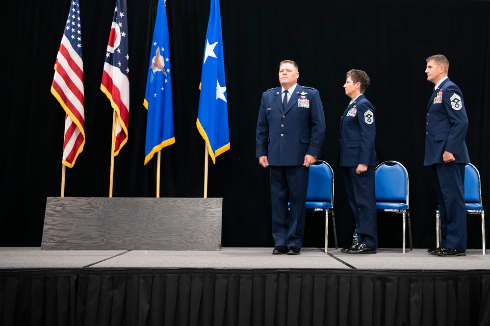 Ohio state command chief change of authority ceremony