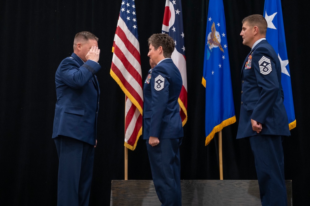 Ohio state command chief change of authority ceremony