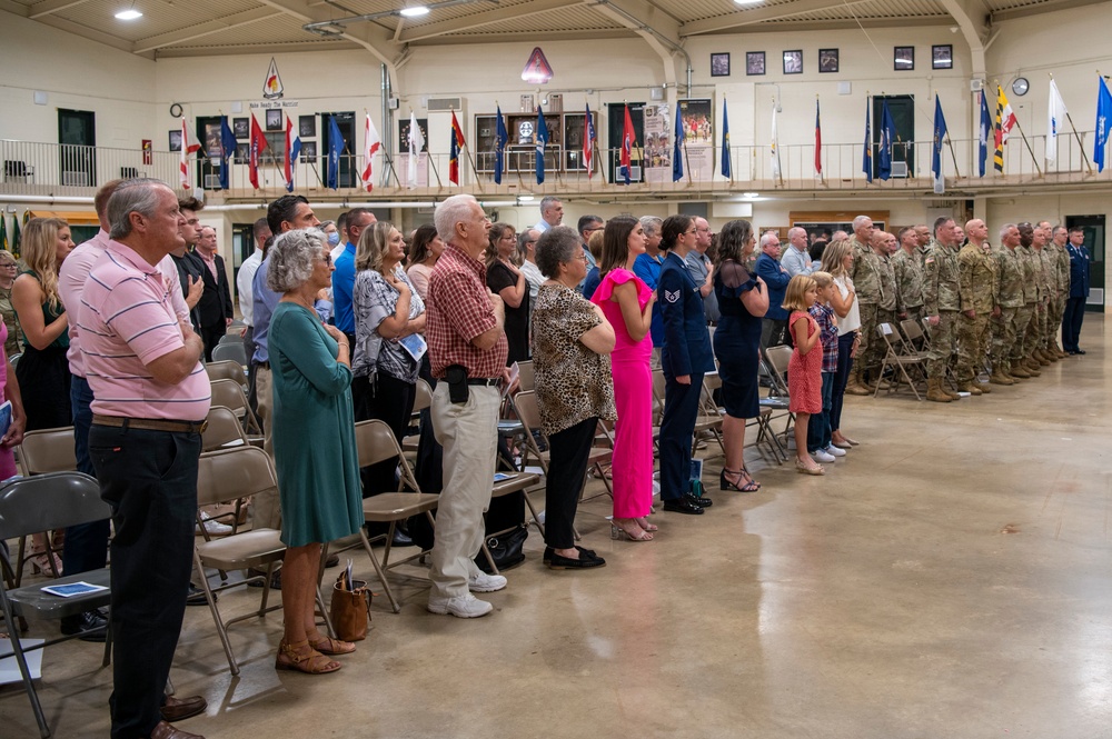 Ohio state command chief change of authority ceremony