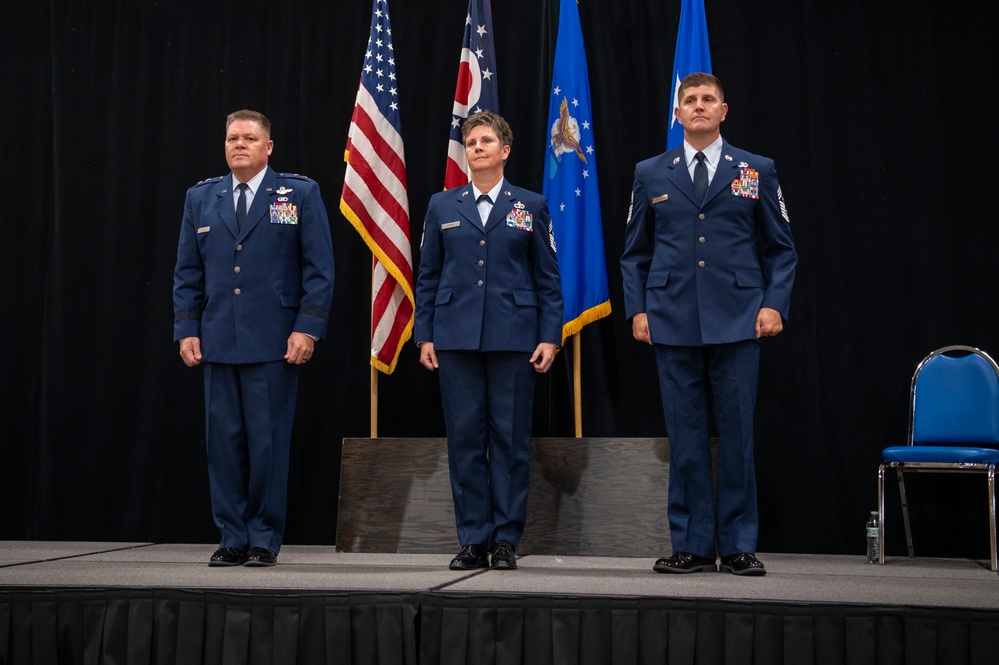 Ohio state command chief change of authority ceremony