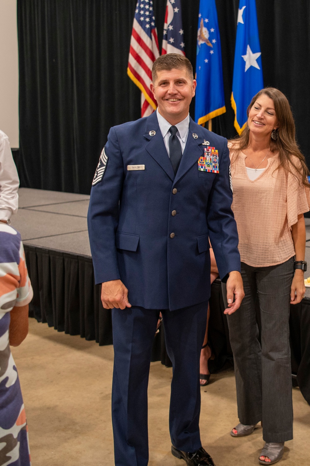 Ohio state command chief change of authority ceremony