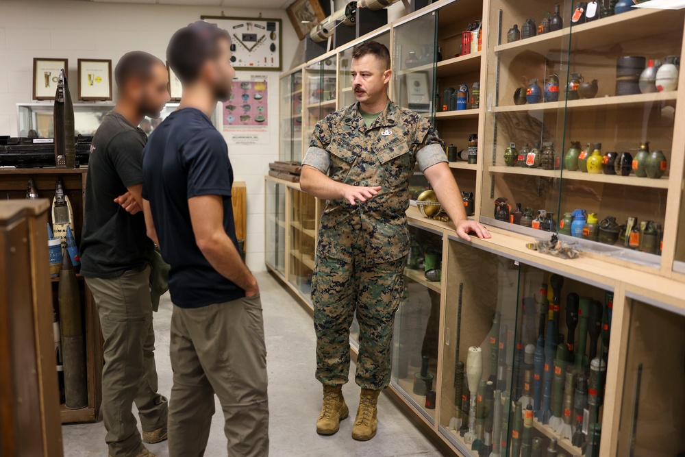 Israel Defense Forces visit Explosive Ordnance Disposal Company