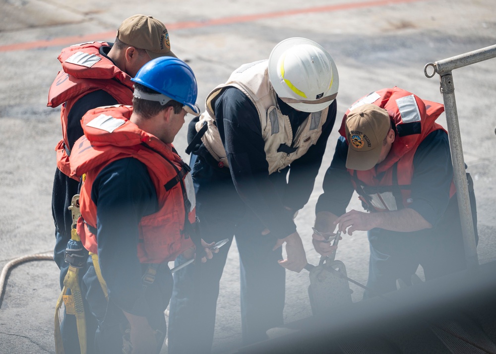 USS Hershel “Woody” Williams arrives in South Africa