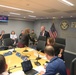 Department of Homeland Security Secretary Alejandro Mayorkas attends an interagency brief at FEMA Headquarters