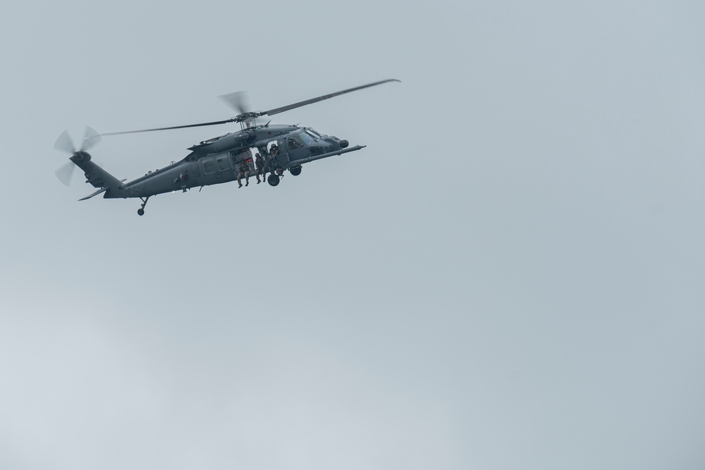 HH-60W Jolly Green II CSAR Demo and IOC Ceremony