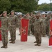 Unit saluting