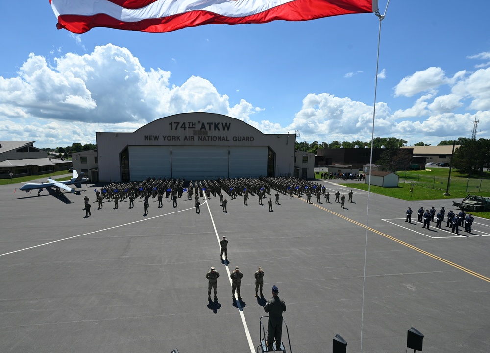 174th Attack Wing Formation