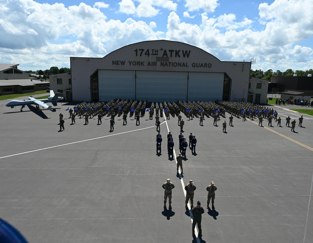 174th Attack Wing Formation