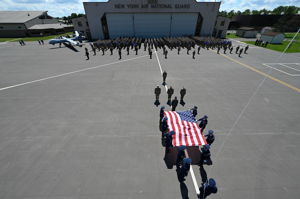 174th Attack Wing Formation