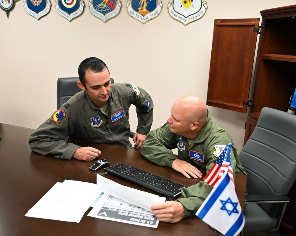 152nd Air Operations Group Visits Israel