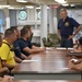 CPO Selects participate in history and heritage training aboard the Battleship Wisconsin