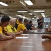 CPO Selects participate in history and heritage training aboard the Battleship Wisconsin