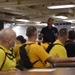 CPO Selects participate in history and heritage training aboard the Battleship Wisconsin