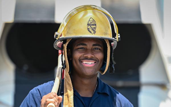 Coast Guard Fireman portrait