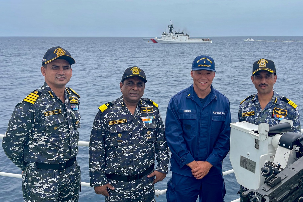 Coast Guard Cutter Midgett visits Chennai, India