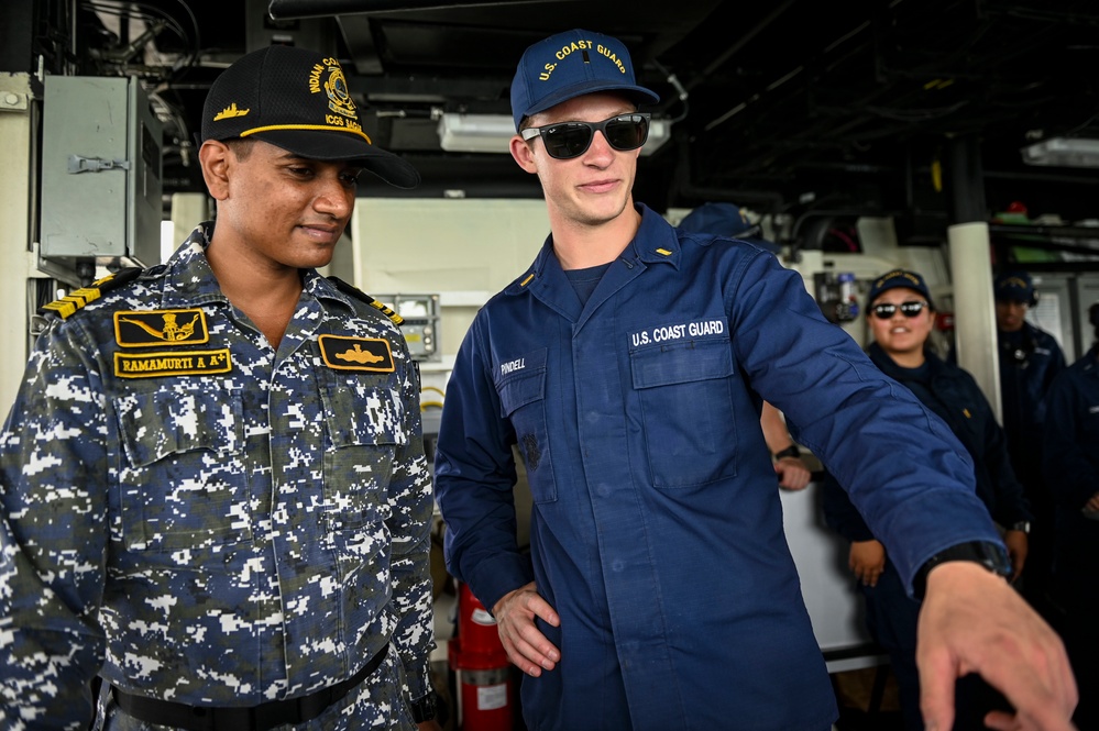 Coast Guard Cutter Midgett visits Chennai, India