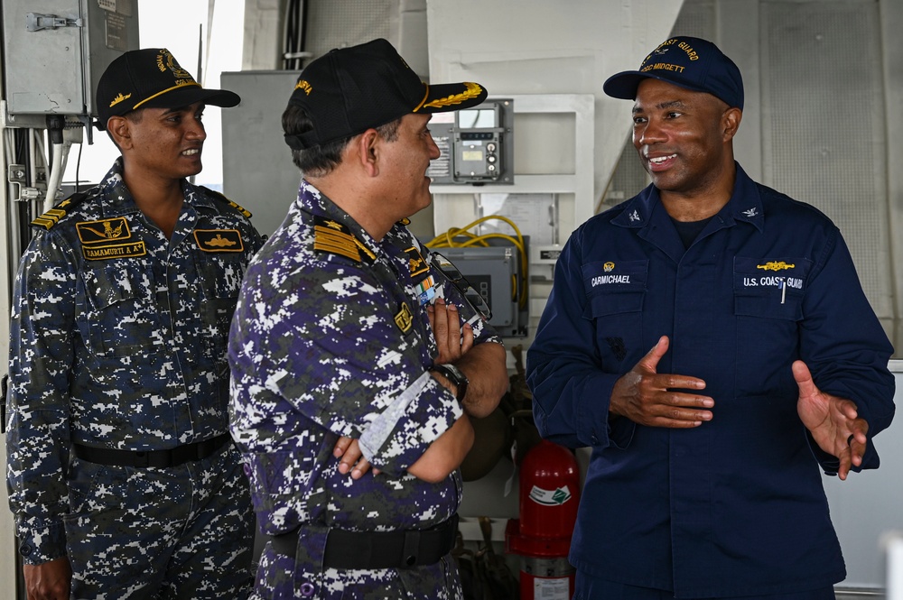 Coast Guard Cutter Midgett visits Chennai, India