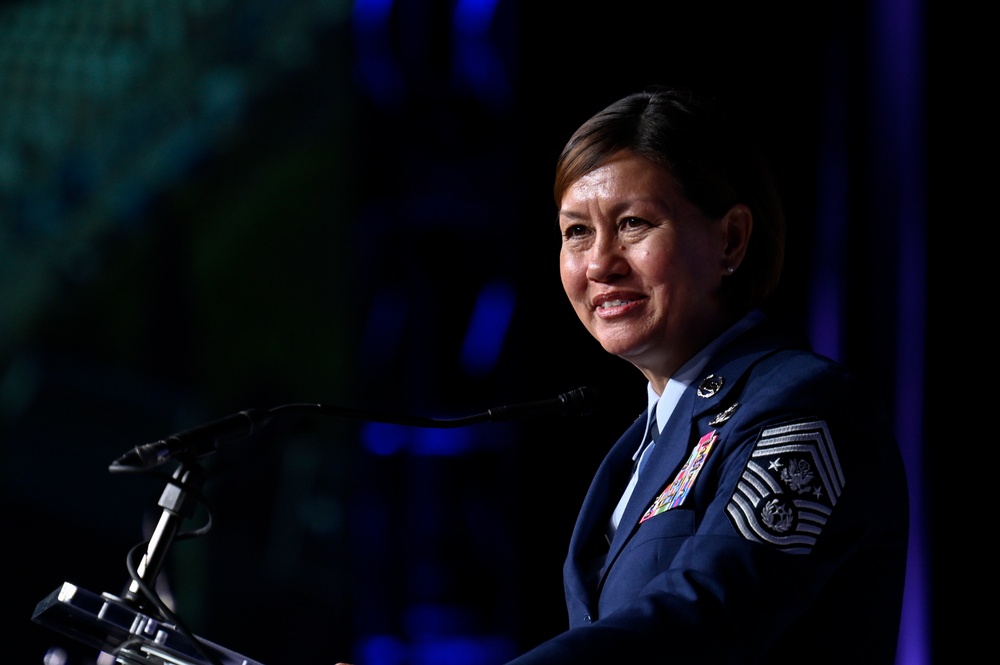 CMSAF Bass gives keynote speech at ASC22