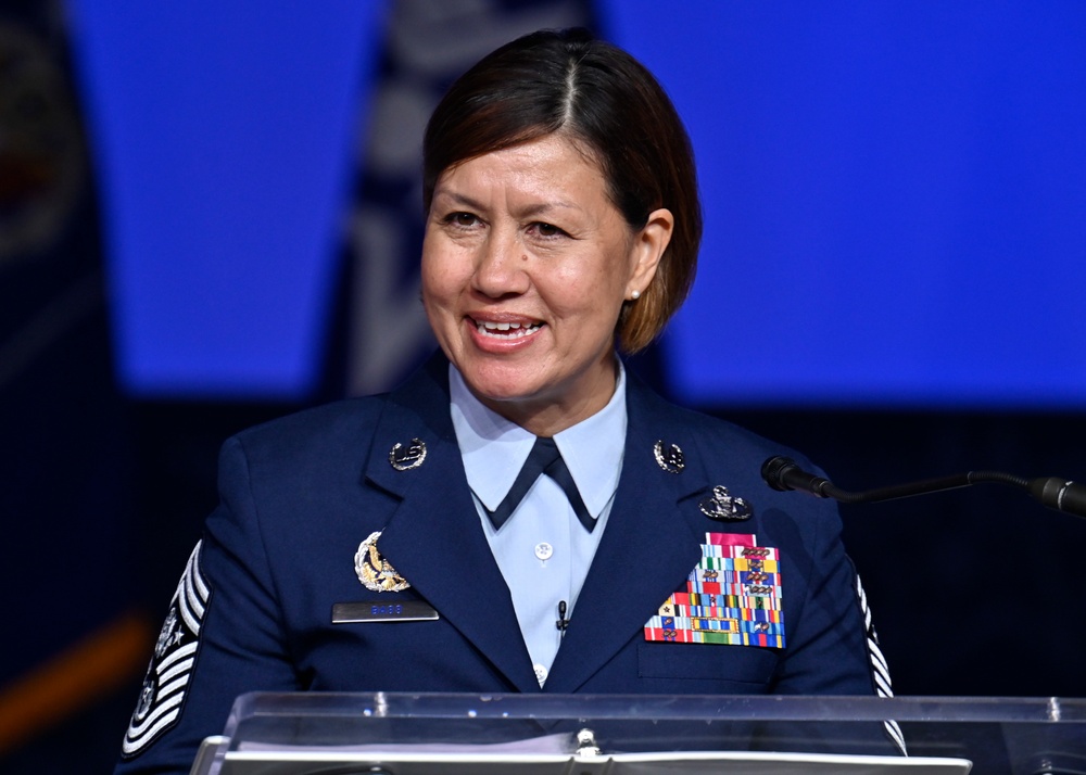 CMSAF Bass gives keynote speech at ASC22