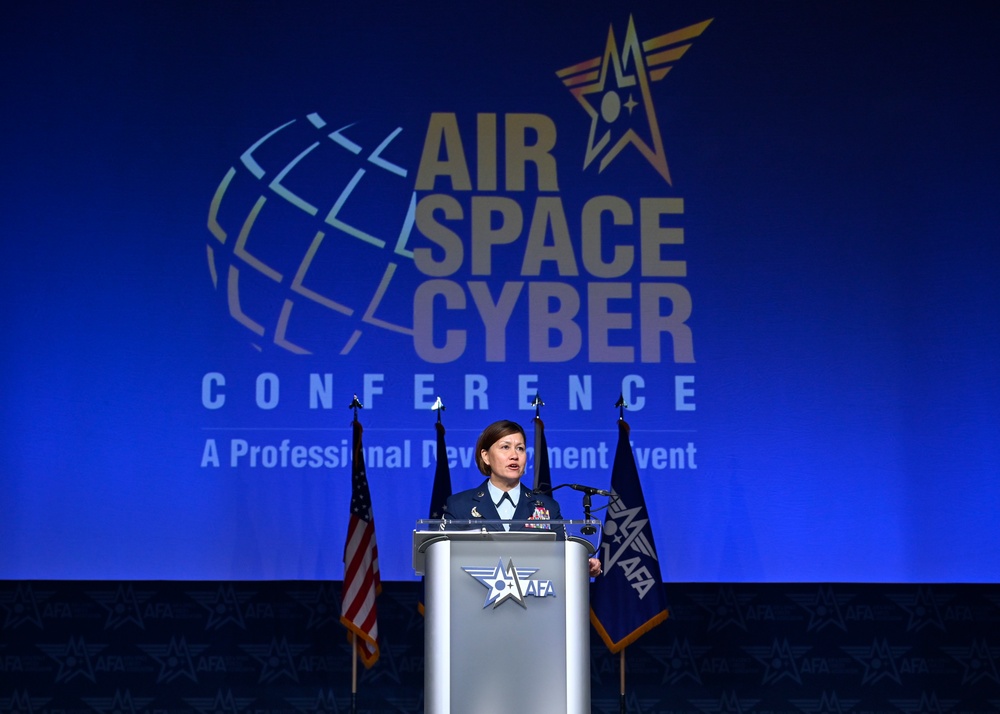 CMSAF Bass gives keynote speech at ASC22