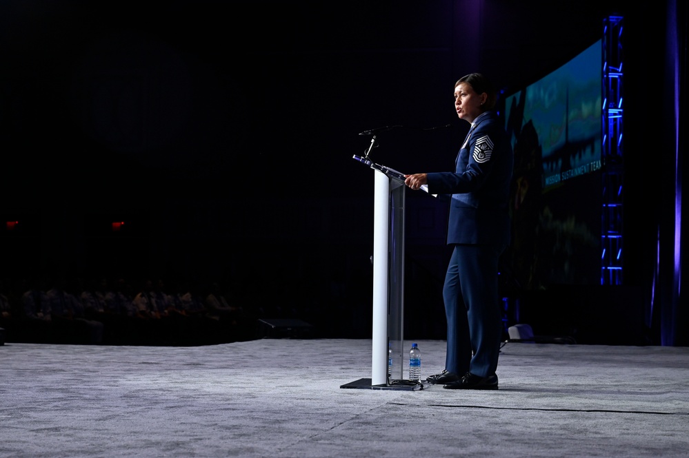 CMSAF Bass gives keynote speech at ASC22