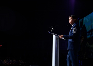 CMSAF Bass gives keynote speech at ASC22