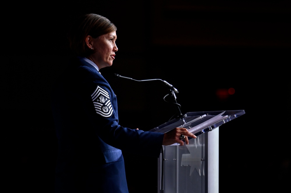 CMSAF Bass gives keynote speech at ASC22