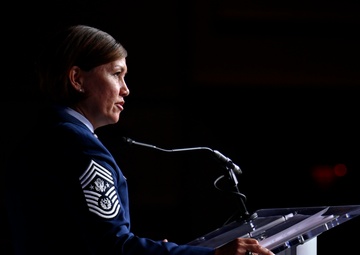 CMSAF Bass gives keynote speech at ASC22