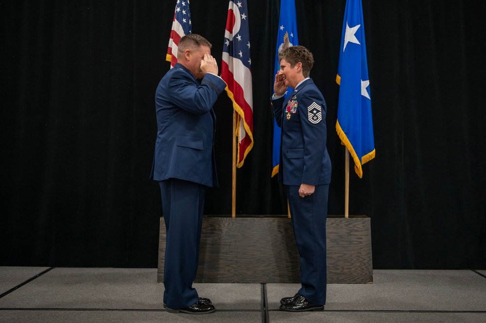 Eleventh Ohio state command chief retirement