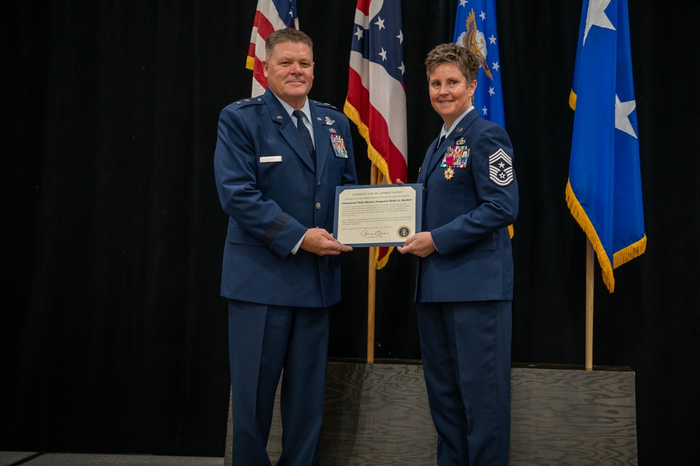 Eleventh Ohio state command chief retirement