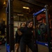 US Navy Sailors Participate in a Squat Challenge Aboard USS George H.W. Bush