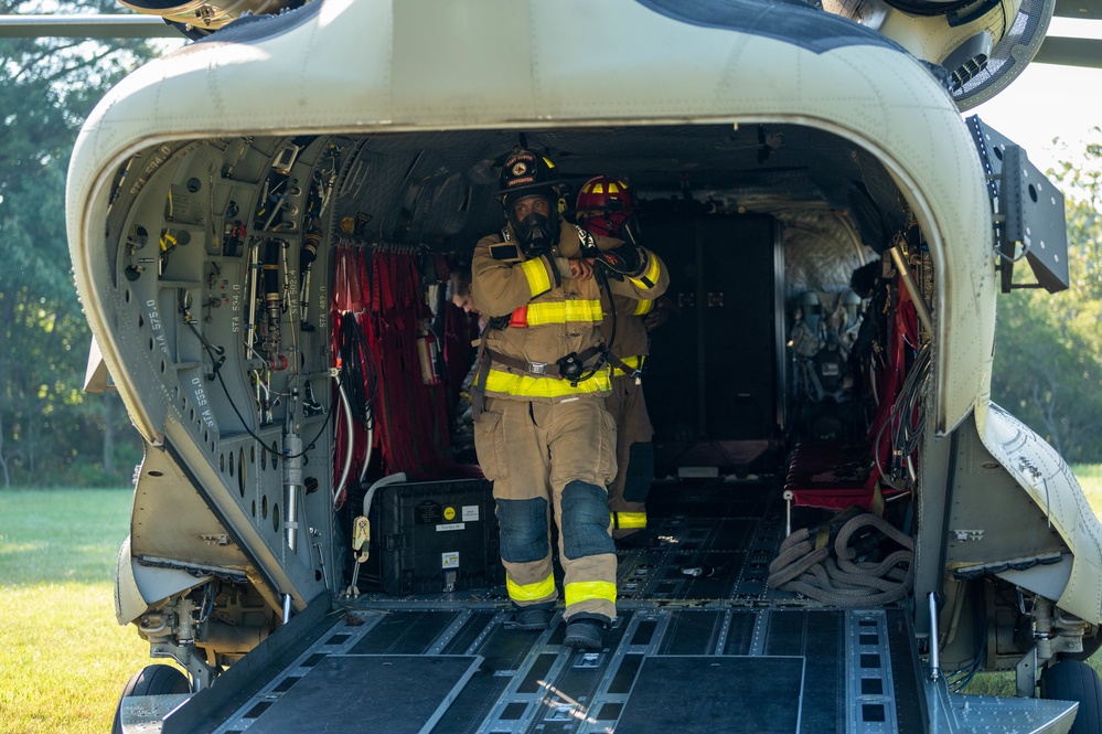 Helicopter crash exercise prepares Fort Eustis for real-world scenarios