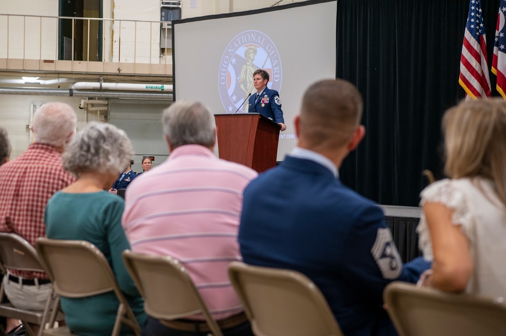 Eleventh Ohio state command chief retirement