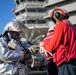 USS George H.W. Bush Fire Drill