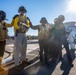 USS George H.W. Bush Fire Drill