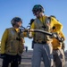 USS George H.W. Bush Fire Drill